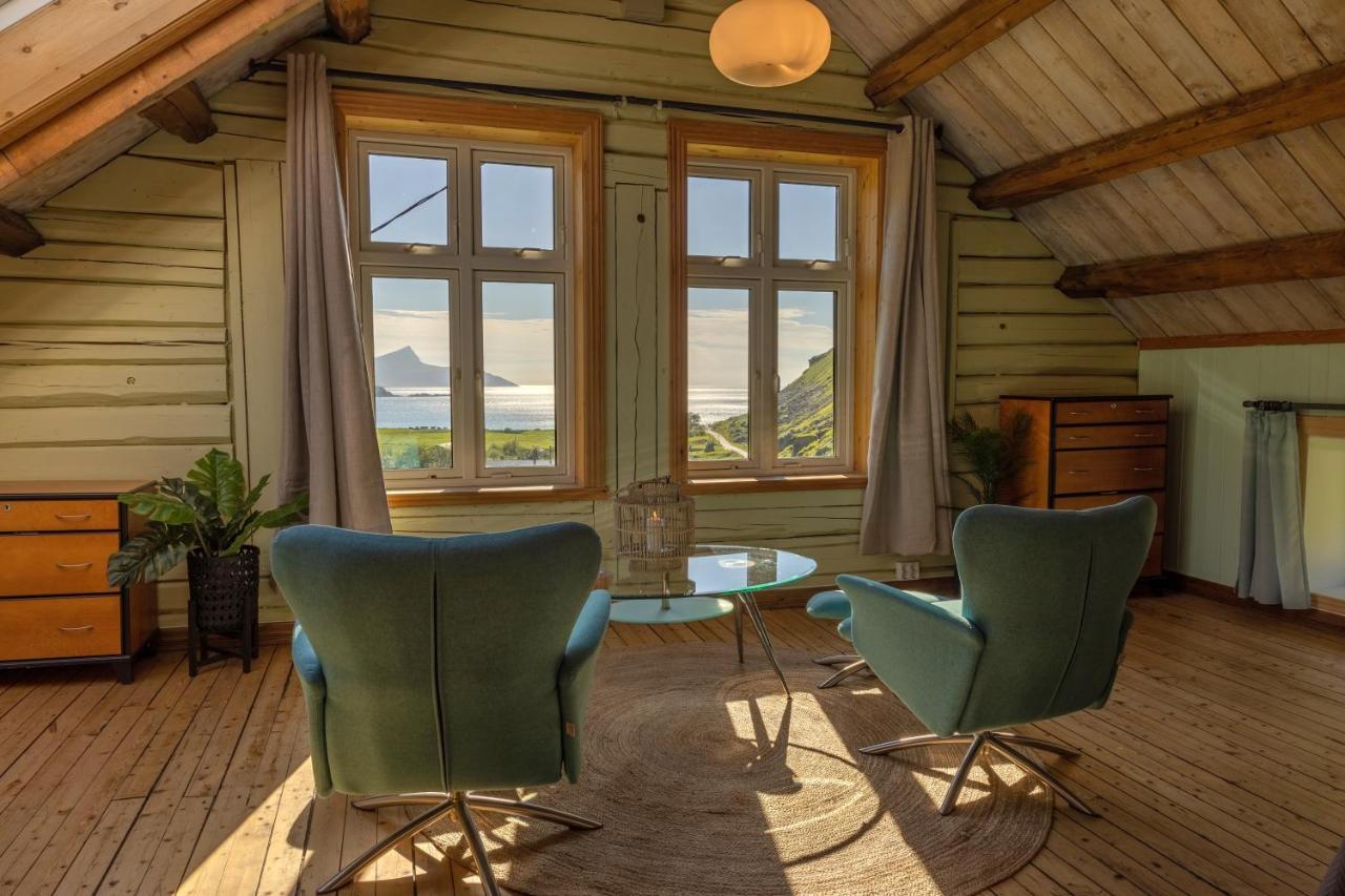 Feriehus Med Flott Havutsikt Ved Hauklandstranden Leknes Kültér fotó
