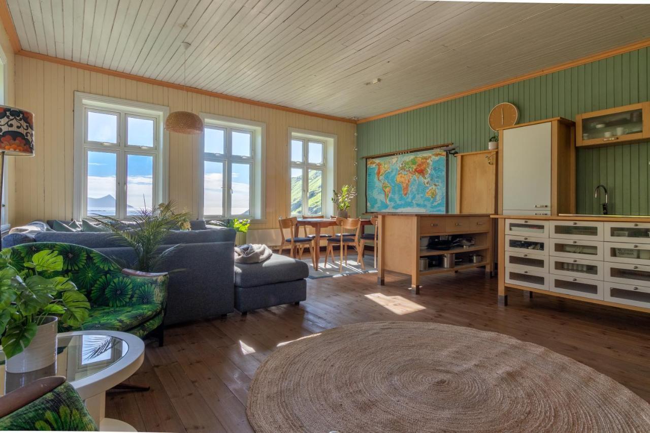 Feriehus Med Flott Havutsikt Ved Hauklandstranden Leknes Kültér fotó