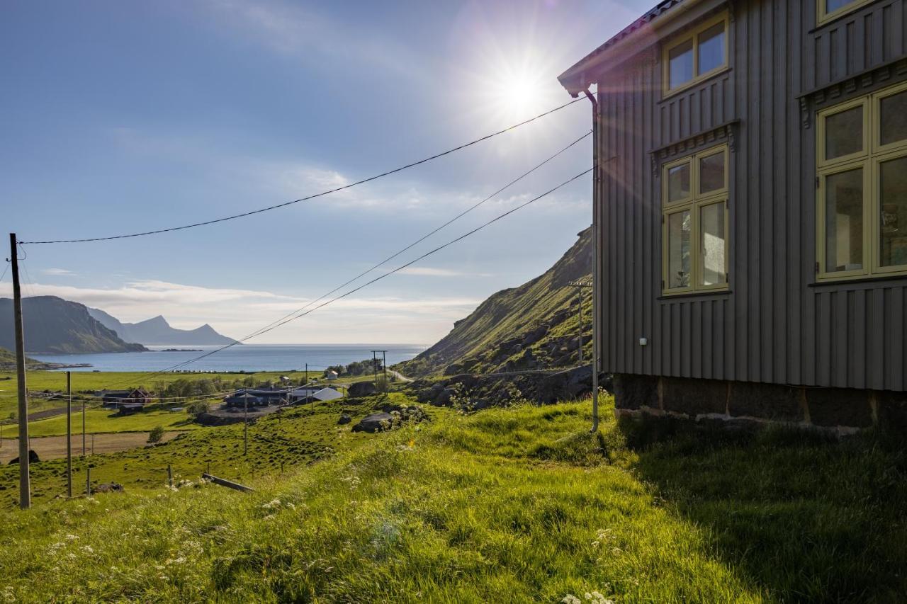 Feriehus Med Flott Havutsikt Ved Hauklandstranden Leknes Kültér fotó